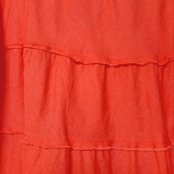 Soft Surroundings Knee Length 100% Linen Skirt.  Size 1x - Picture 2 of 4